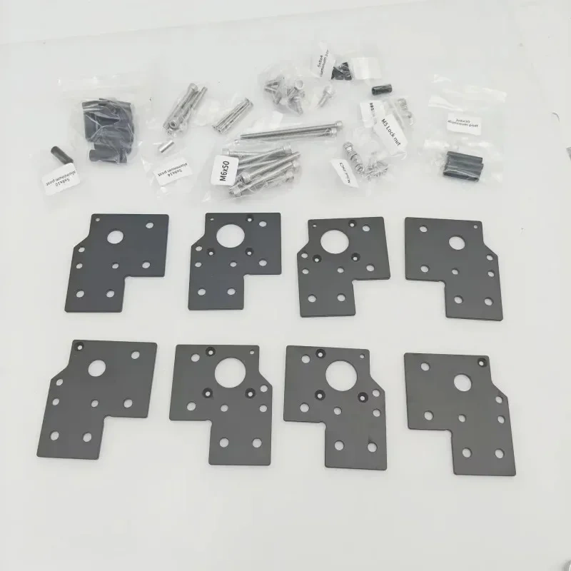 1 Set Rat Rig V-Core4 Hybrid XY Motor XY Joiner Joint Front Tensioner Upgrade Kit VC4 Conversion Without Bearings