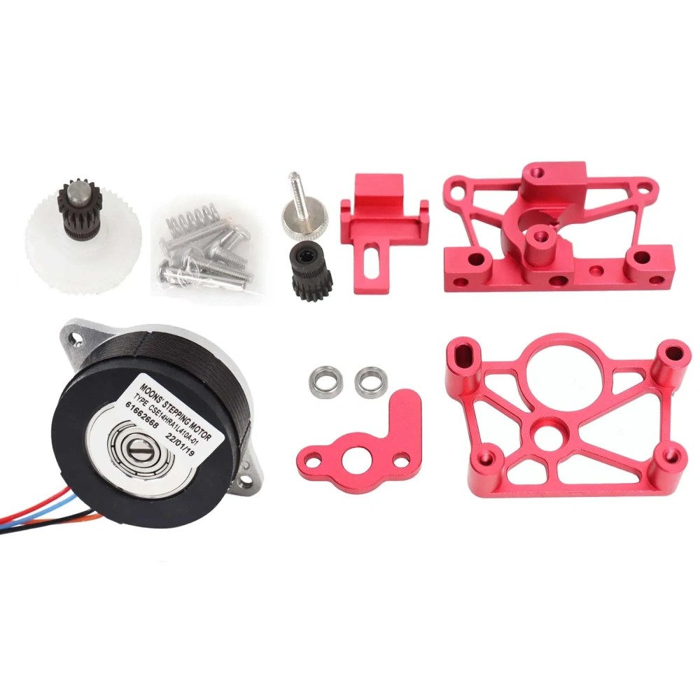 Blurolls CNC Made All Metal Sherpa Mini Extruder Light Weight Kit with 36 LDO MOONS Motor for Voron 0.2 Micron CR-10 Ender3