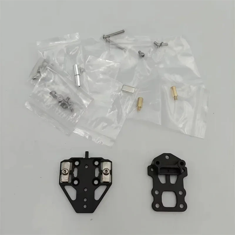 1pc Aluminum CNC Metal Boop CNC Tap Hardware Kit Silver/black Anodized for MGN9H Micron + Salad Fork Voron 0.2 3D Printer