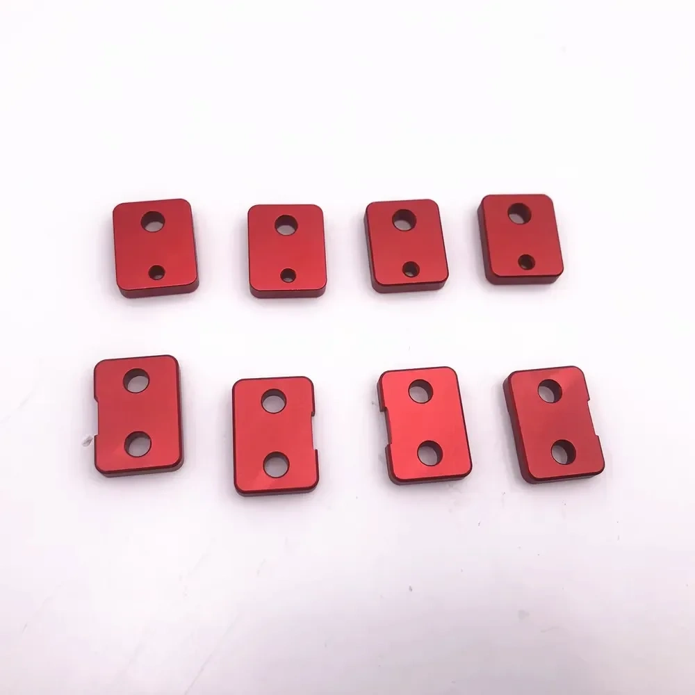 Blurolls 3D Printer Parts CNC Made Voron 2.4 Belt Clamps Blocks for the Quad Gantry Parts 5MM Thickness