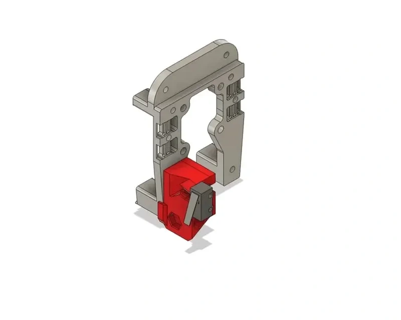 Blurolls CNC Aluminum Super Light Weight Carriage for Voron Printers Compatible with X-Endstop Beacon Klicky BTT Eddy Probe