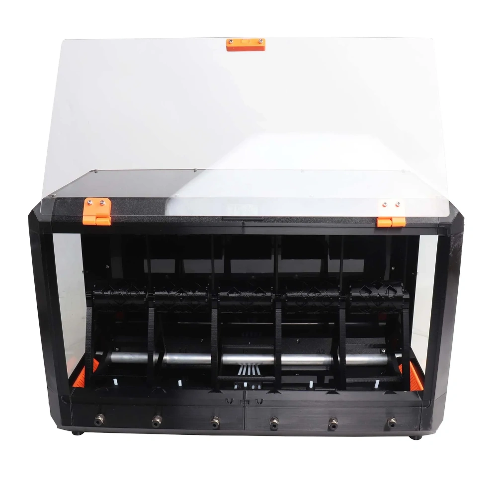 Blurolls Slim Version Prusa Auto Rewinder Drybox Filament Box for MMU2 MMU3 Multi-color 5 Filament
