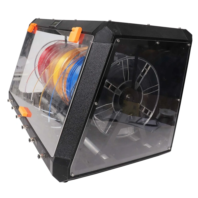 Blurolls Classic Version Prusa Auto Rewinder Drybox Filament Box for MMU2 MMU3 Multi-color 5 Filament