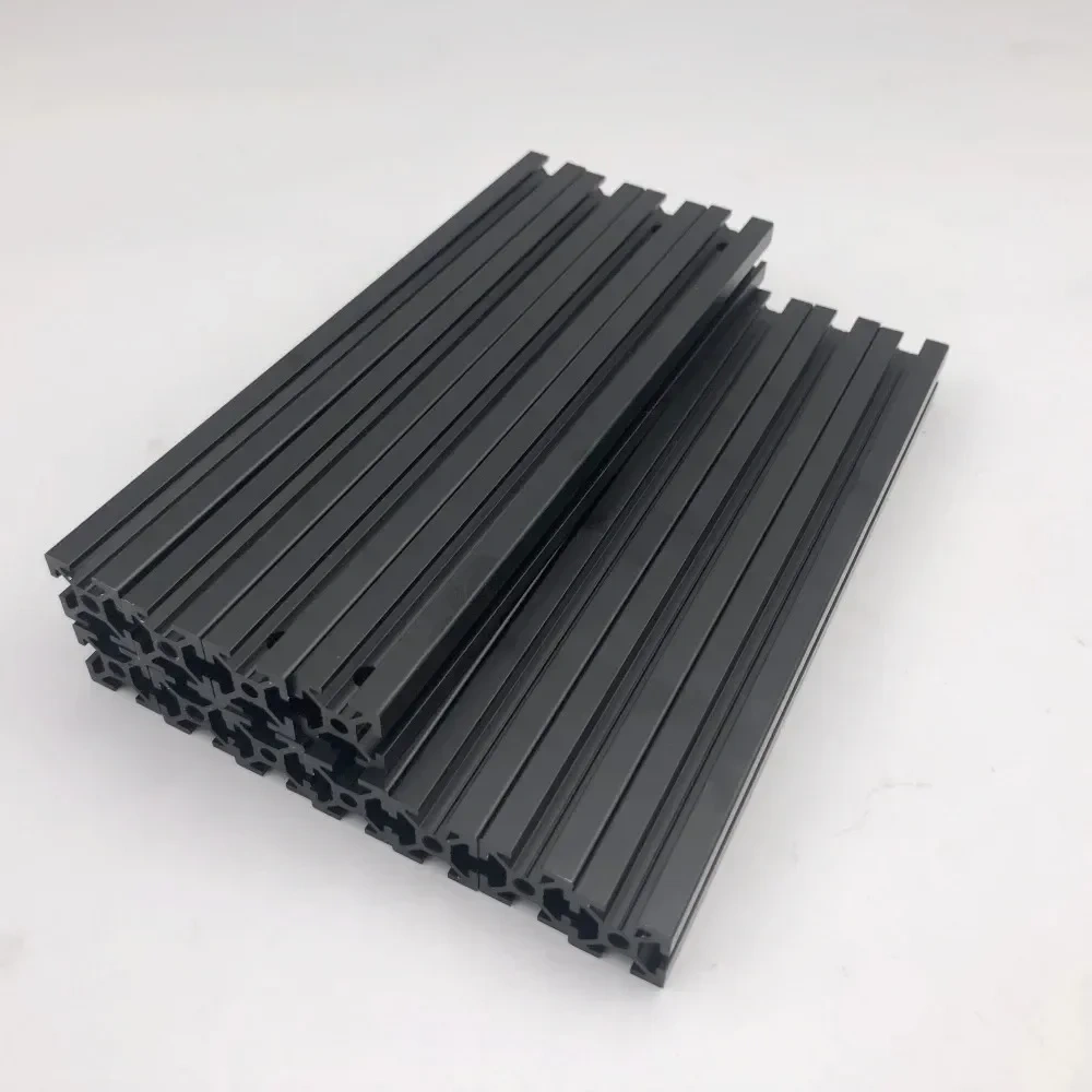 Blurolls Rook MK2 Extrusion Frame Kit Black Anodized Blind Joints Rook EXTRUSIONS Pretapped and Drilled