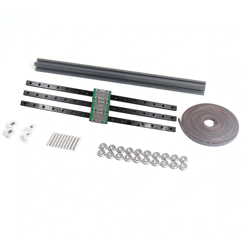 Blurolls ZeroG Mecury One GT2 LL-2GT RF Open Timing Belt Extrusion 2GT 20T Pulley F695-2RS MGN12H Linear Rail Ender 5 Pro Plus