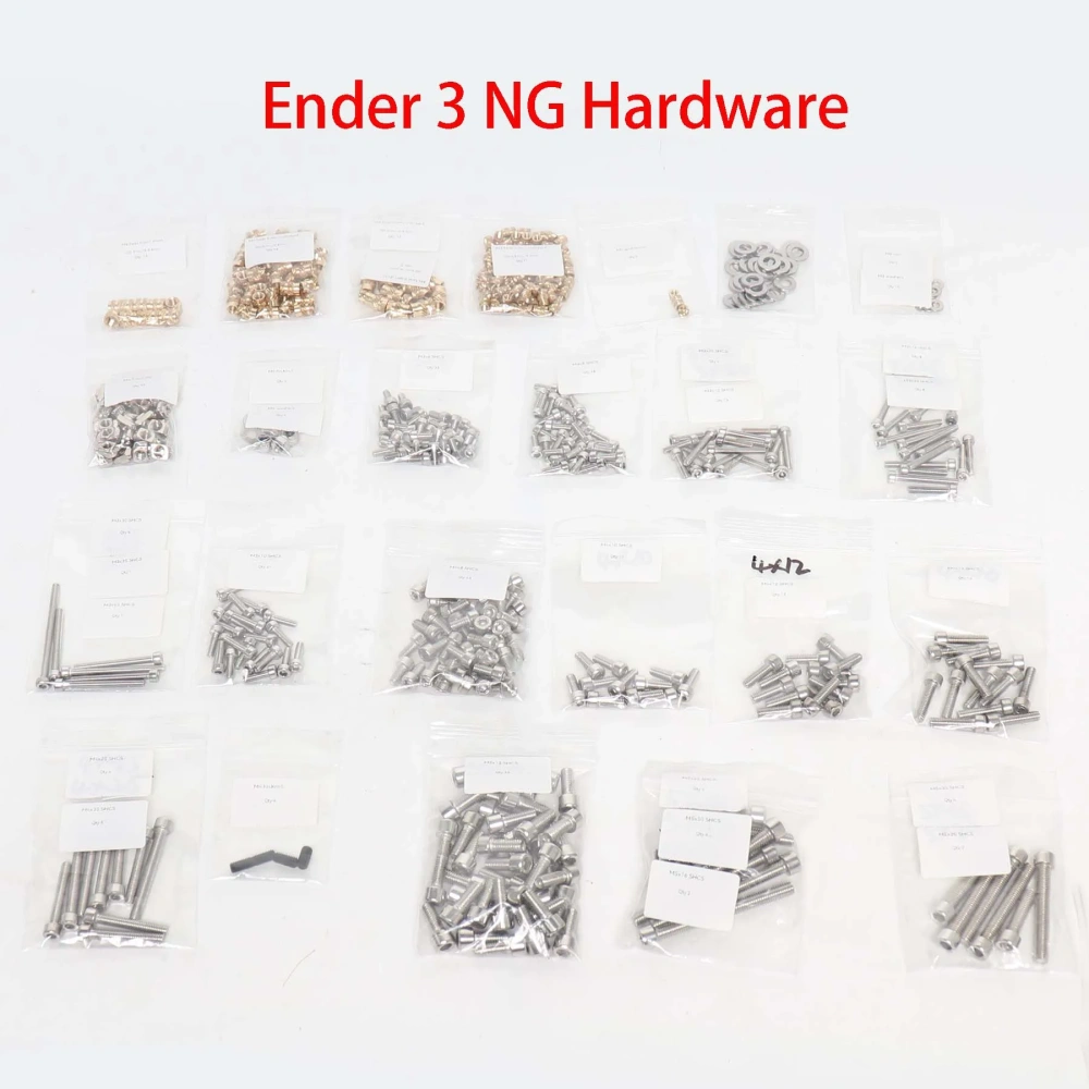 Blurolls Ender 3 NG Upgraded Corexy Conversion Hardware Fasteners Kit Screws Nuts