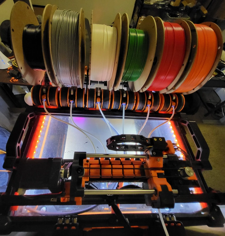 Blurolls ERCF V2 Enraged Rabbit Filamentalist Passive Rewinder V3 Full Kit 3D Printer Parts HF081412 For MMU Multicolor Printer