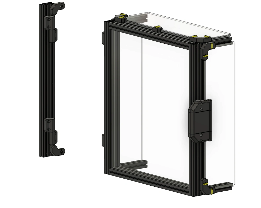 Blurolls Colony Clacker clicky clacking door for Micron+ Printers of Ants!