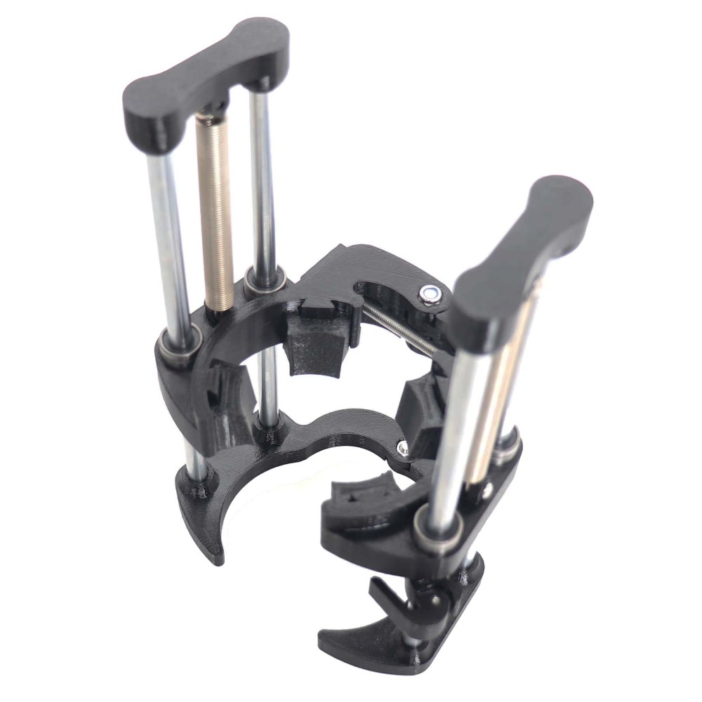 Blurolls Portable Drill Press Depth Stop Attachment for Hand Drill without Printed Parts