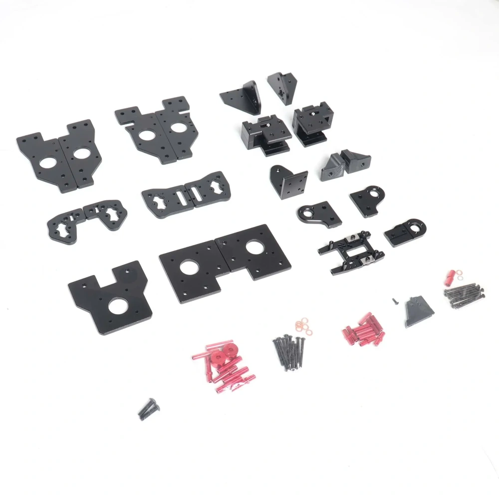 Blurolls Voron Trident 3D Printer Aluminum Alloy CNC Gantry AB_Drive_Units Front_Idlers Machined Full Metal Upgrade Kit CNC Part