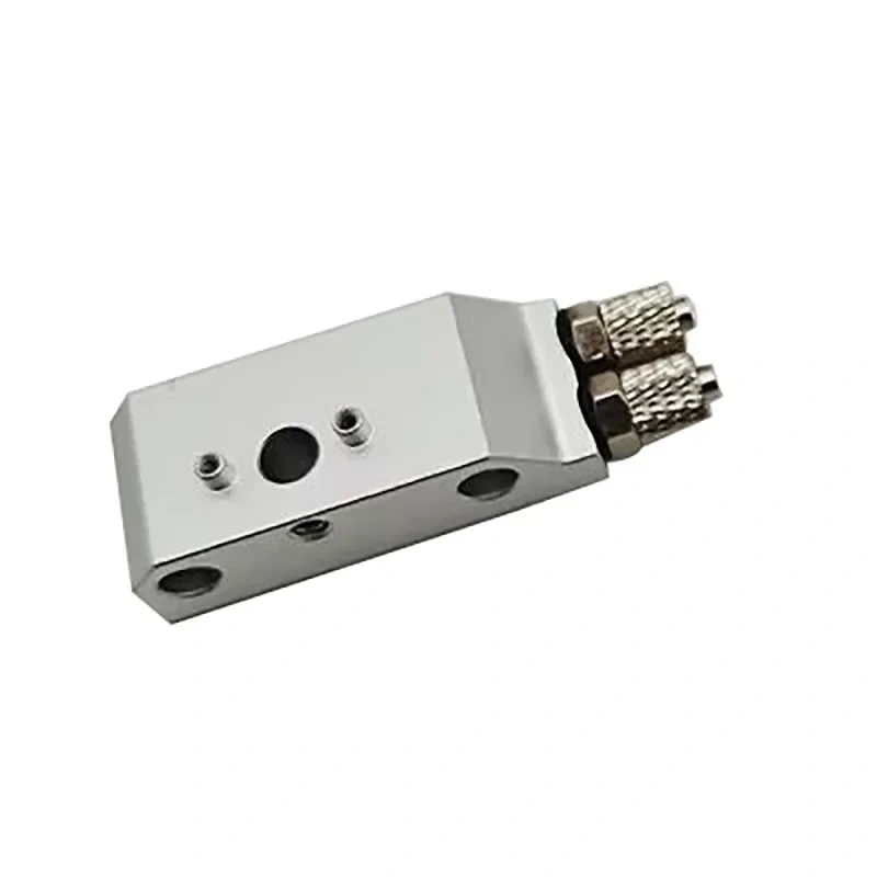 Blurolls Creality Aluminum CNC Water Cooling Block for Ender 3D Printer Sprite Extruder Water Cooled Heatsink Upgrade Kit