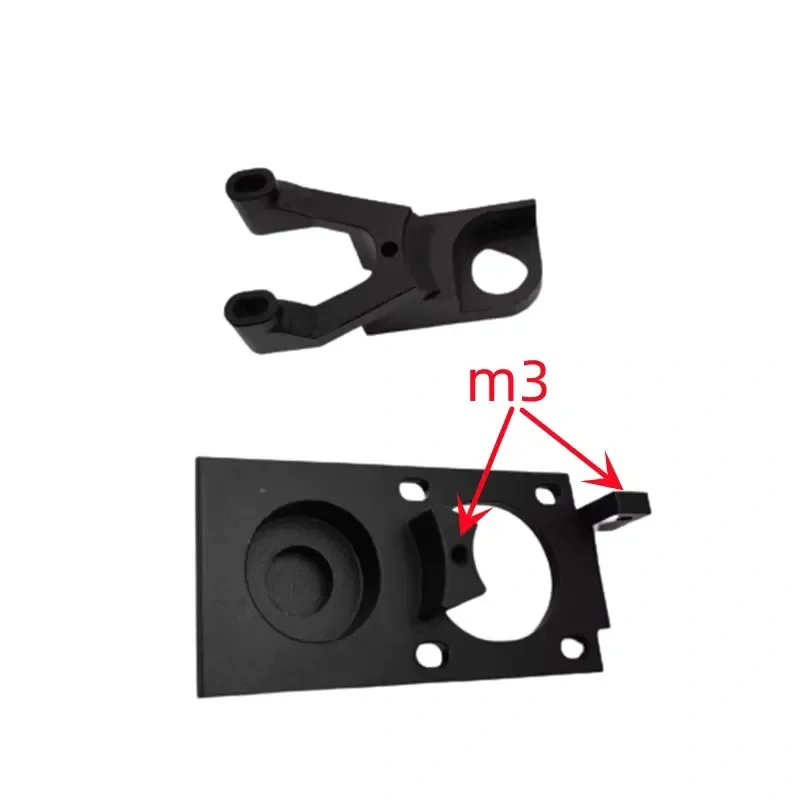 Blurolls 1pc Positron 3D Printer Aluminum CNC Machined Pulley Holder Bottom/top Kit