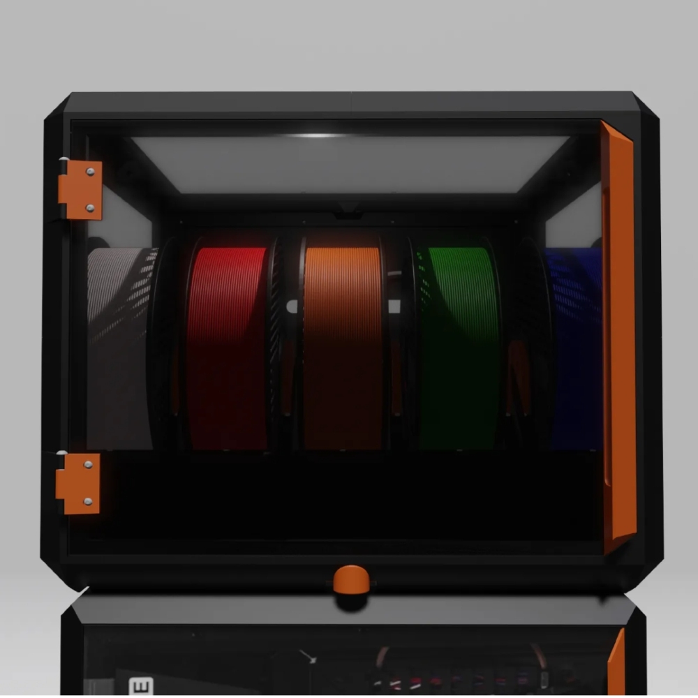 Blurolls Prusa Core One Filament Box COREBOXX MMU3 PC Enclosure Designed by Voxel3D