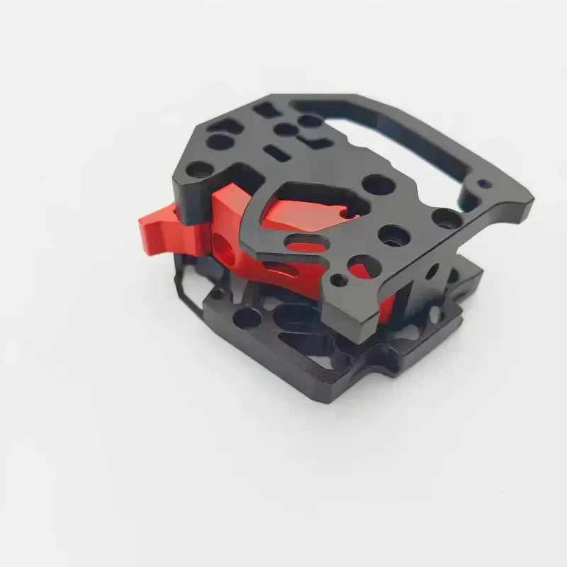 Blurolls Aluminum CNC Voron CW2 Skeletonized Lightweight Stealthburner Clockwork2 Extruder Kit for Voron Trident 3D Printer