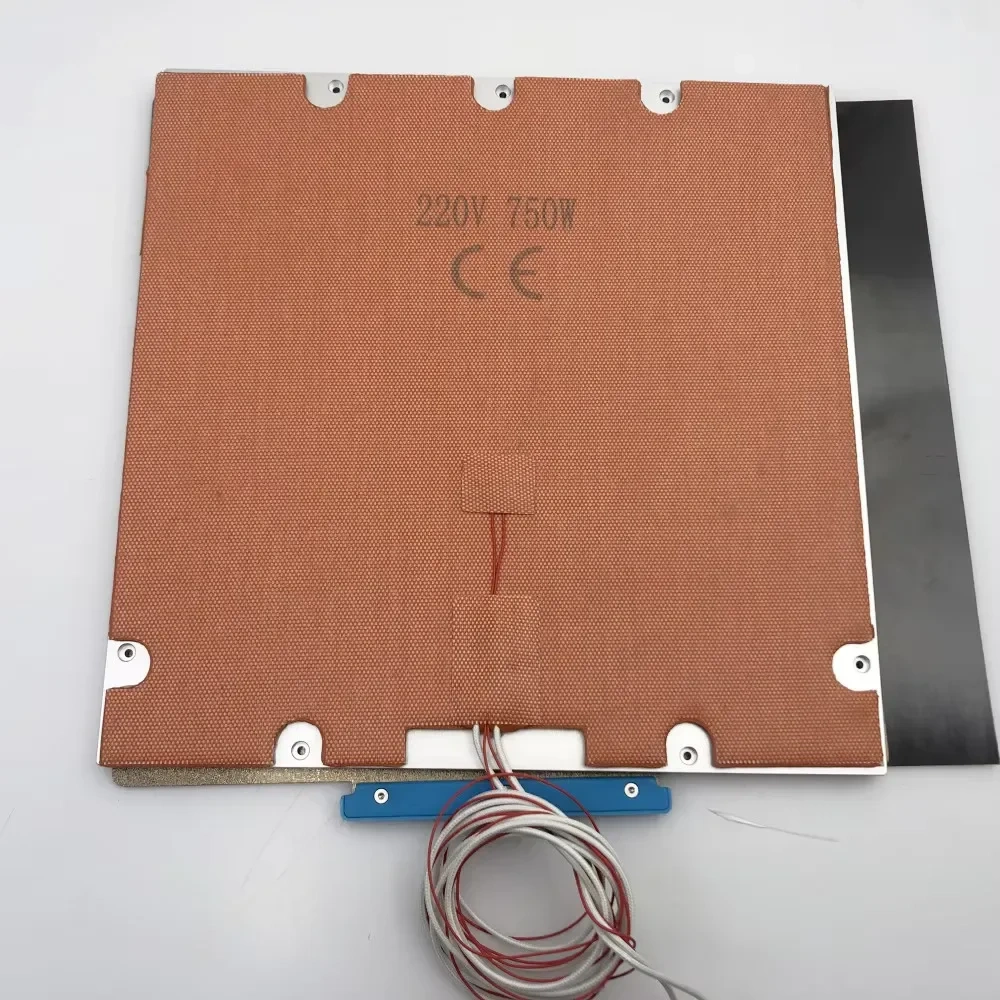 Blurolls Trident Voron 2.4 R2 3D Printer Build Plate Kit 8mm Thickness PEI Powder Sheet with Magnetic Sheet For Voron 305/355m