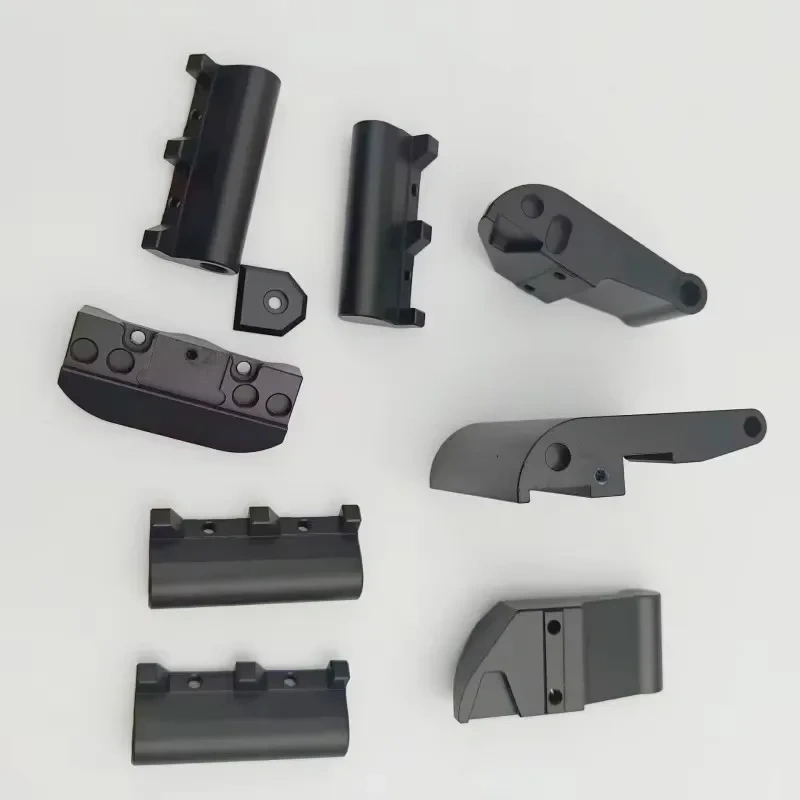 Blurolls 1set Voron2.4 Trident 3D Priner Aluminum CNC Clickyclacky Door Metal Upgrade Kit CNC Handle Hinge Latch Batch