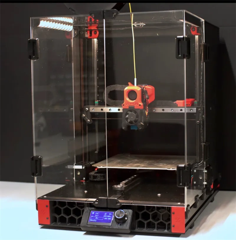 Blurolls Voron Switchwire 3D Printer Full Kit With Hiwin Rails LDO Motors Raspberry Delta Fans Meanwell PSU No Printed Parts