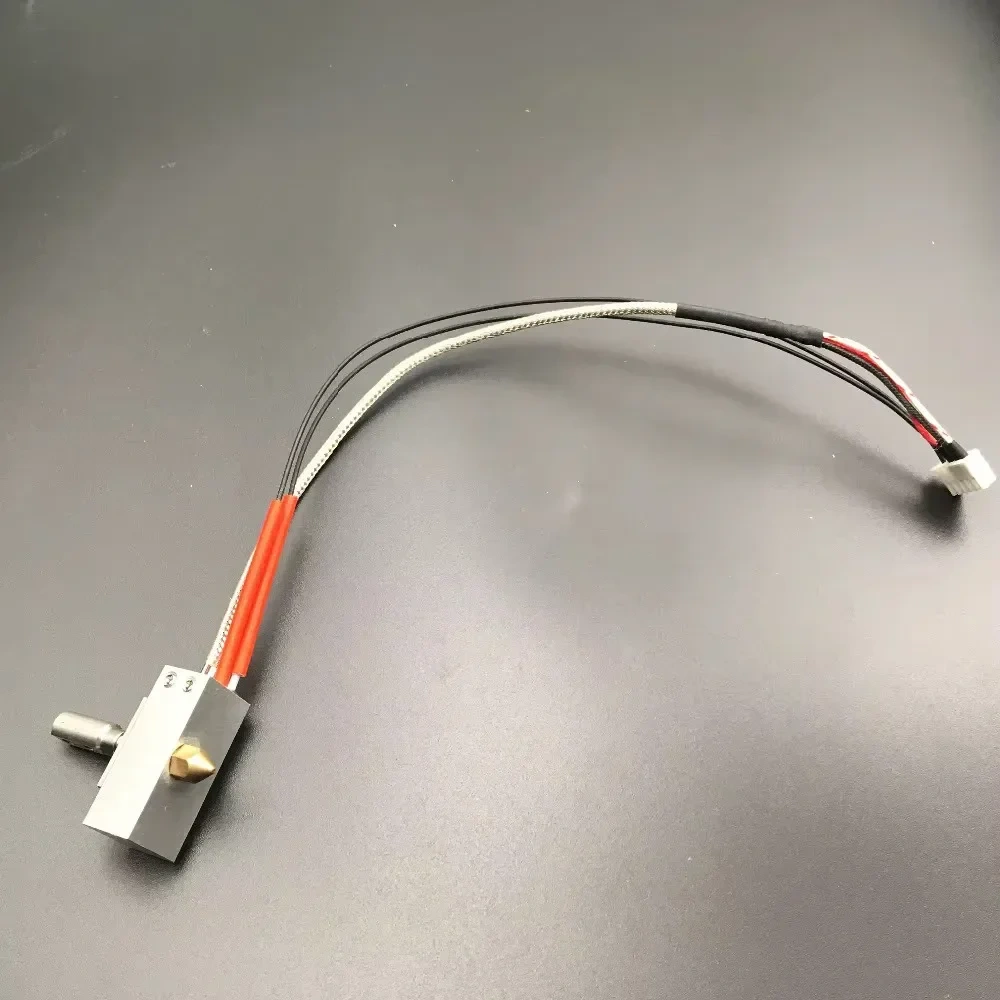Blurolls Zortrax M200 3D Printer Parts V2 Hot End Kit With Cartridge Heater Thermocouple Sensor 0.4mm NOZZLE V2 Hotend V2 Kit