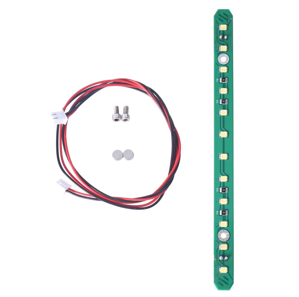 Blurolls Super Light LED Strip Bar for Flashforge Adventure AD5M AD5M Pro 3d Printer 24V with Magnetic Portable Holder