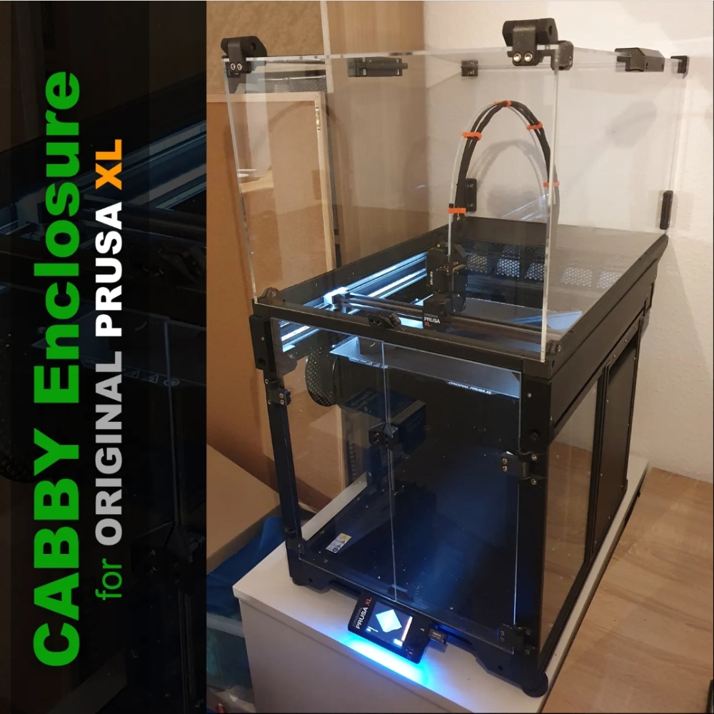 CABBY PC Enclosure for Original Prusa XL 3d printer designed by StevQ