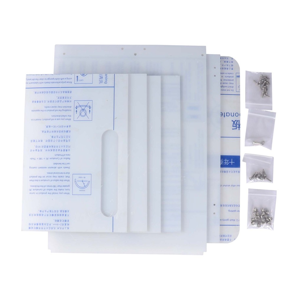 Blurolls Polycarbonate PC Enclosure For Flashforge AD5X 3d printer charmber tempereture Maintenance
