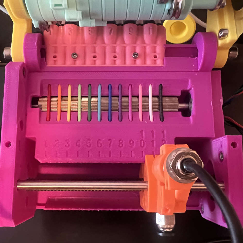 Blurolls Prusa I3 MK3S+ MK3.5S MK3.9S MK4 MK4S Core One MMU3 12X Filaments Multi Colors Feeder 3d Printing Upgrade Kit
