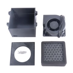 With printed box