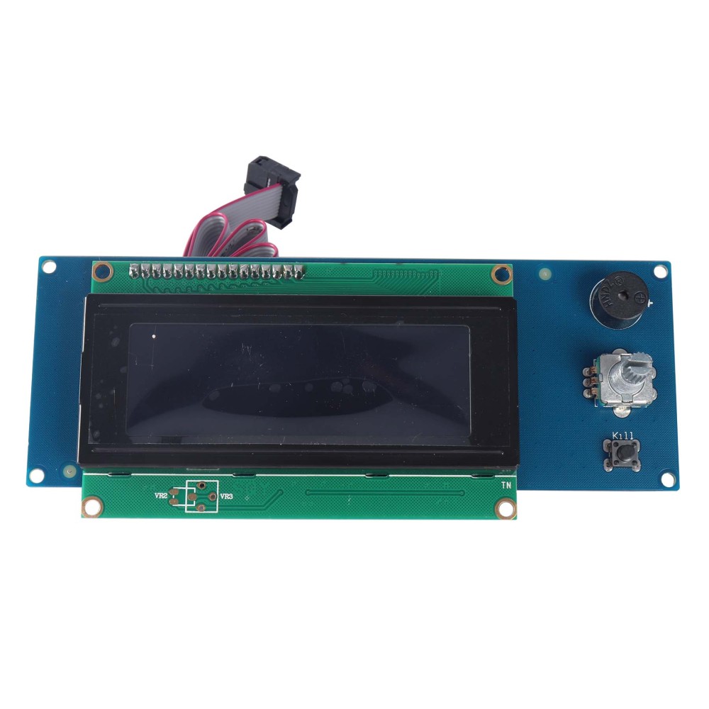 Blurolls LDO LCD Display for Original Prusa i3 MK3 / MK3S / MK3S+ 3D Printer – High-Resolution, Easy Installation, Compatible Touchscreen Replacement, Enhanced User Interface for Precise 3D Printing Control
