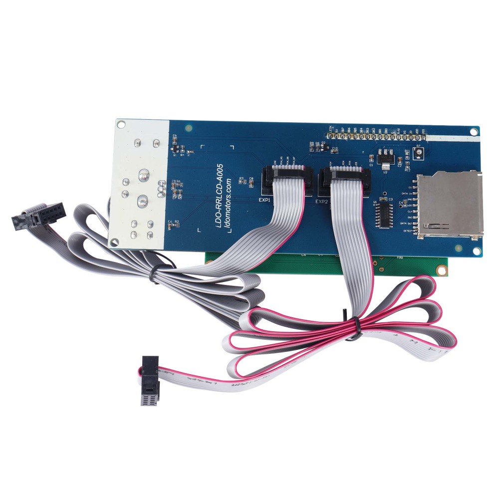 Blurolls LDO LCD Display for Original Prusa i3 MK3 / MK3S / MK3S+ 3D Printer – High-Resolution, Easy Installation, Compatible Touchscreen Replacement, Enhanced User Interface for Precise 3D Printing Control