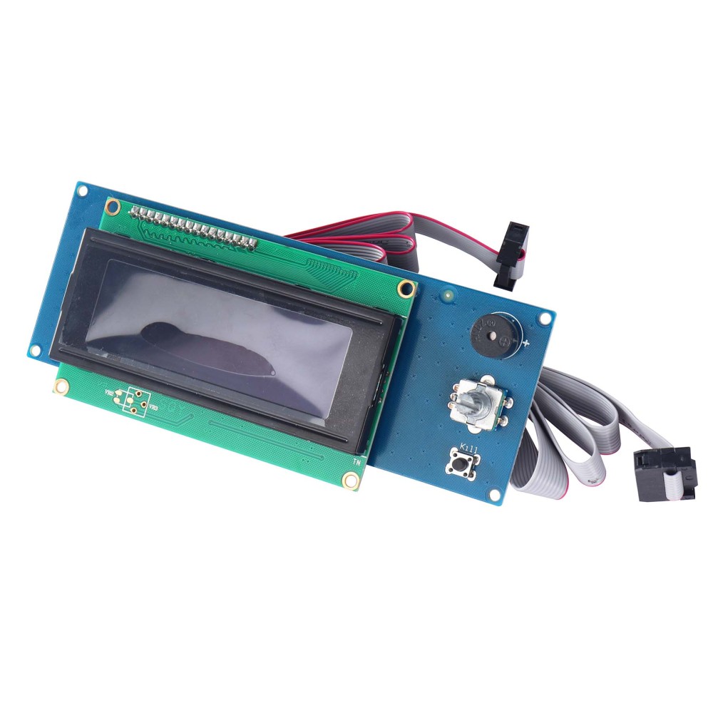 Blurolls LDO LCD Display for Original Prusa i3 MK3 / MK3S / MK3S+ 3D Printer – High-Resolution, Easy Installation, Compatible Touchscreen Replacement, Enhanced User Interface for Precise 3D Printing Control