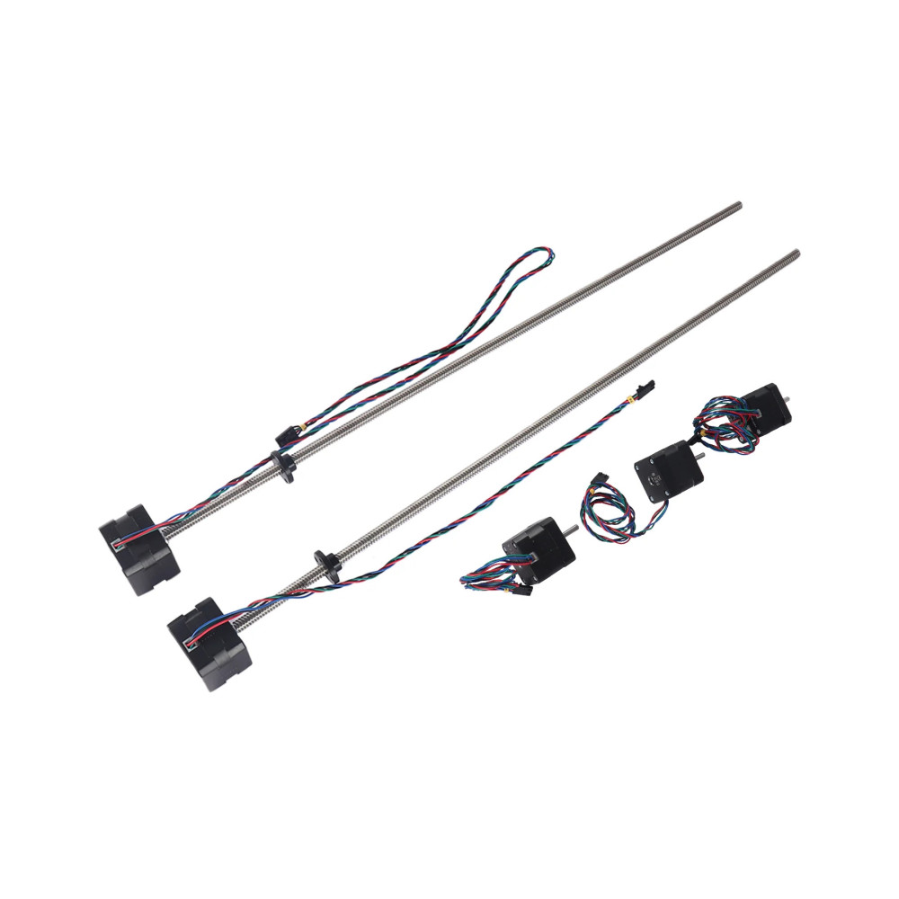 Blurolls LDO Motors Kit for Vertex3d XL 3D Printer 300mm & Larger MK3S+ 3D Printer 520mm – High-Quality L Lead Screws with Z Axis Stepper Motors Replacement Upgrade Compatible with 3D Printer Z-Axis Systems