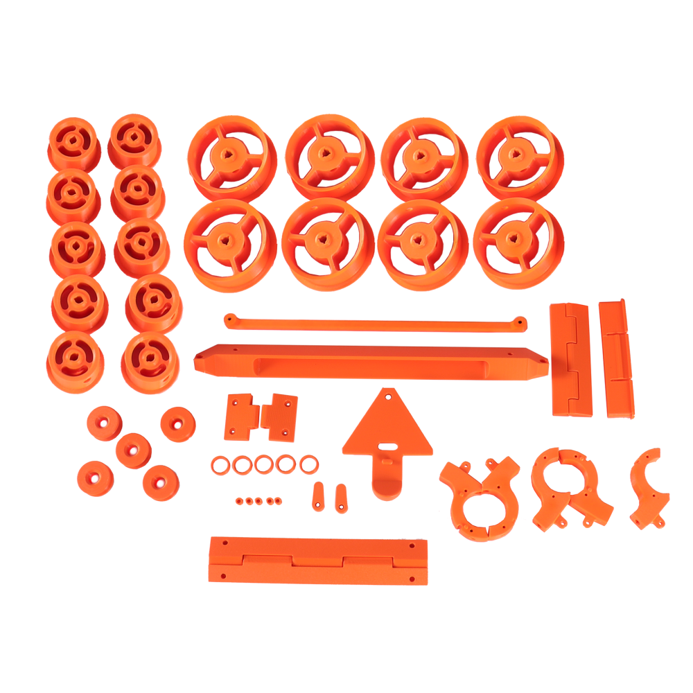 Blurolls Prusa Core One Filament Box – FDM 3D Printed Parts Kit Designed by Voxel3D, Compatible with COREBOXX, MMU3, and Prusa Core One Multi-Material System – Durable PETG Storage Solution for Clean and Organized Filament Management