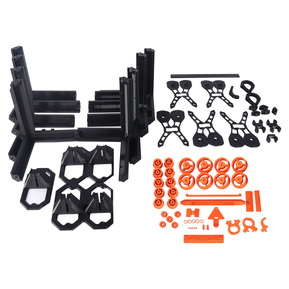 Blurolls Prusa Core One Filament Box – FDM 3D Printed Parts Kit Designed by Voxel3D, Compatible with COREBOXX, MMU3, and Prusa Core One Multi-Material System – Durable PETG Storage Solution for Clean and Organized Filament Management