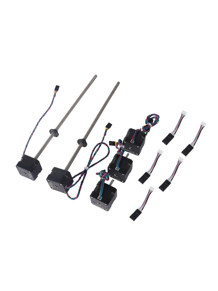 Blurolls Prusa i3 MK3S MK3S Plus Motor Upgrade Kit 3D Printer X Y Z E Axis Stepper Motors with Cable Adapter