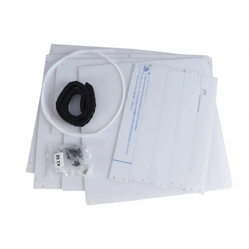 Blurolls Creality K1 SE / K1C 3D Printer Enclosure Kit - 3mm Clear Transparent Polycarbonate (PC) Panels