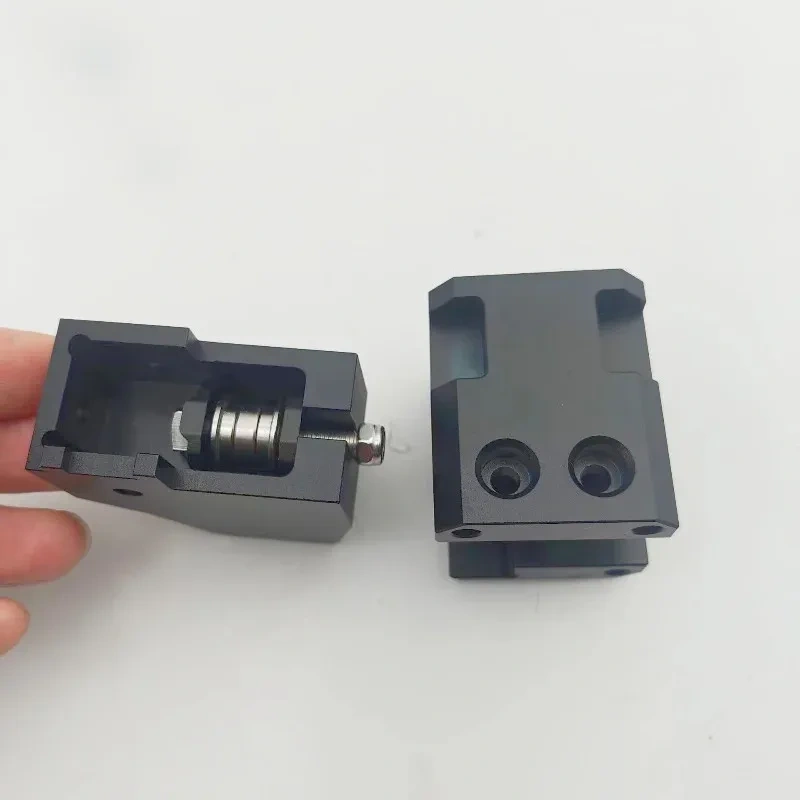 Blurolls Aluminum Alloy X-Axis Motor Bracket with Belt Tensioner Upgrade Kit for V-Minion Alpha 3D Printer Parts