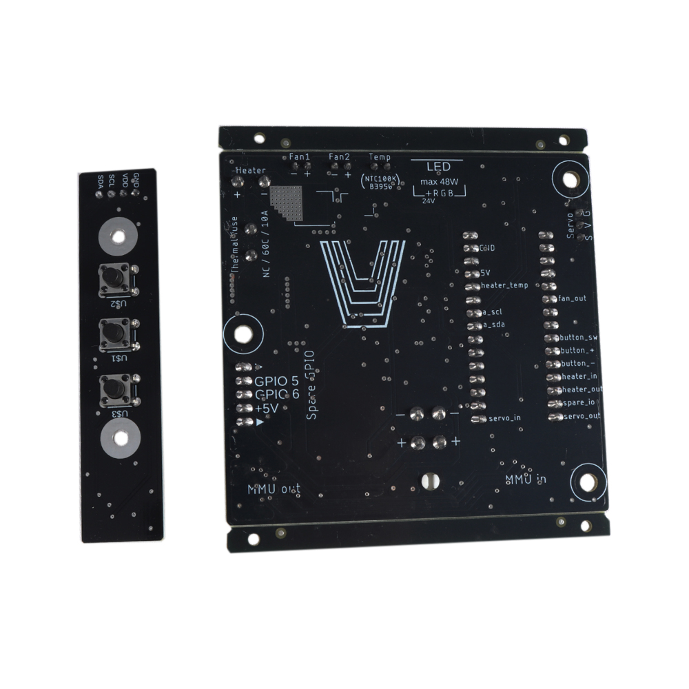 Blurolls Prusa Core One Coreboxx Ecosystem Electronics Main semi-smart and HMI PCB Board kit