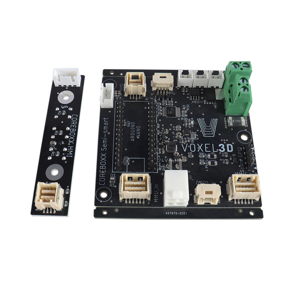 Blurolls Prusa Core One Coreboxx Ecosystem Electronics Main semi-smart and HMI PCB Board kit