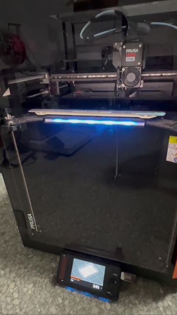 Blurolls Side PC panel for Prusa Core One Filament Enclosure Anti-dust and Humidity Resistant