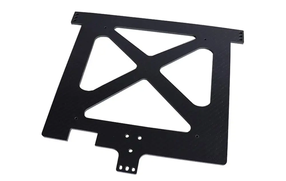 Blurolls ycubic Kobra S1/S1C Carbon Fiber Y-Carriage - 4mm CNC-Machined Plate for High-Speed Printing & Reduced Vibration