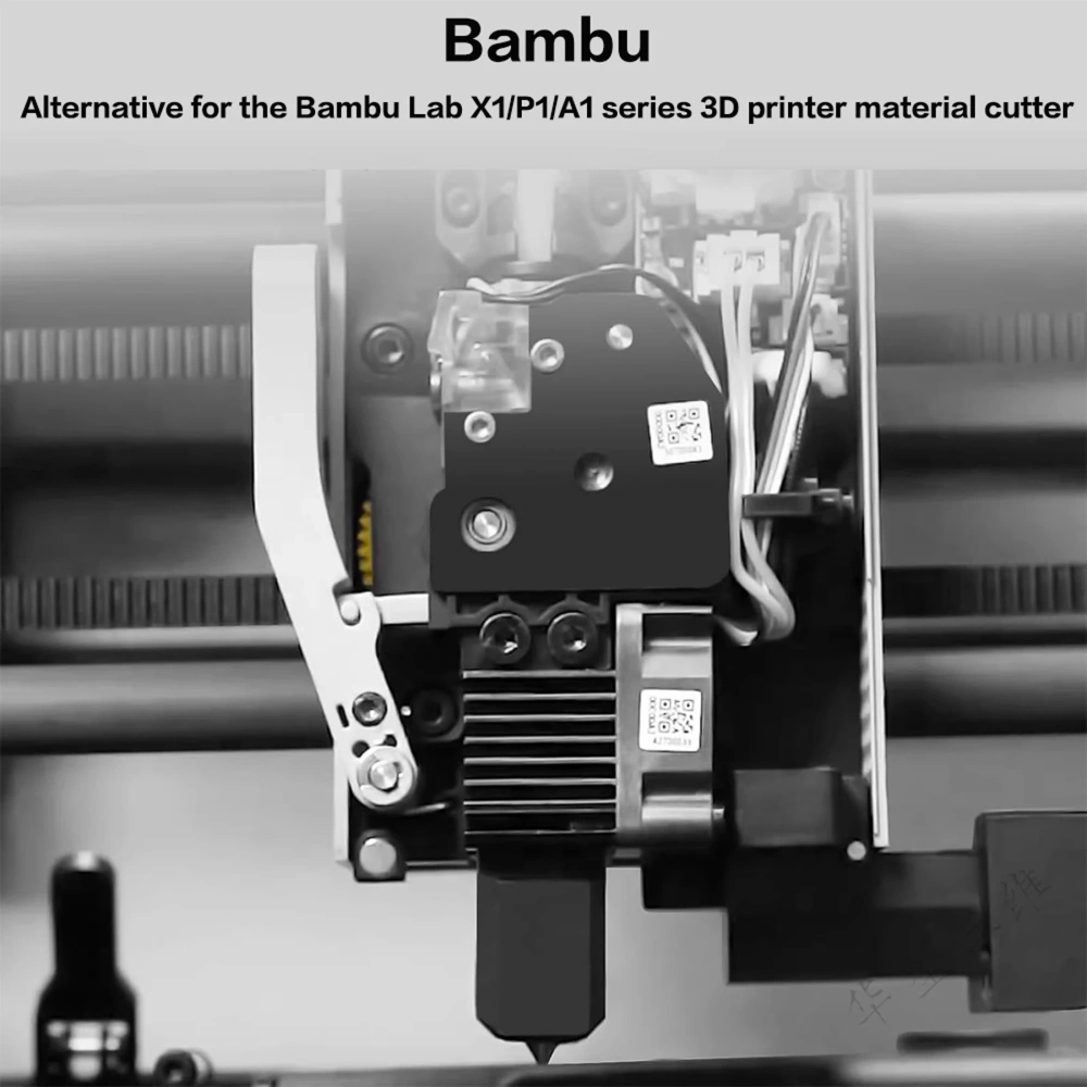 Bburolls Bambu Lab X1/P1/H2D/A1 mini Nozzle Wiper Blades 3-Pack - Precision Cleaning Tool for 3D Printer Hotends