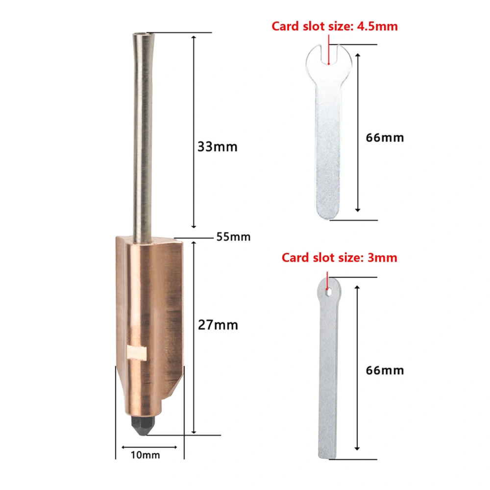 Blurolls Bambu Flashforge AD5X Upgrade Kit with Removable Hardened Steel Nozzle All-in-One Heat-Resistant Extruder Assembly