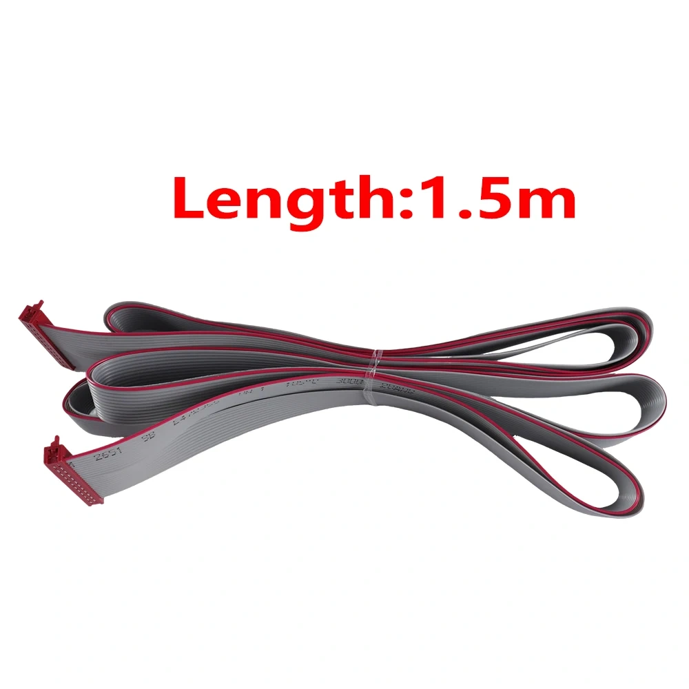 Blurolls Gray Flat Ribbon Data 1.5 Meters Cable For Prusa MK3.5S MK3.9S MK4S Core One XL 3d Printer xLCD