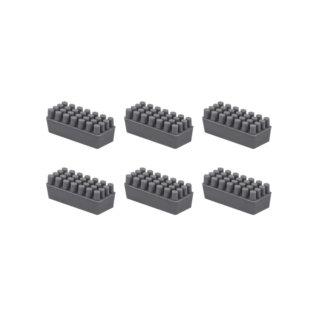 Bambu Lab X1C/P1P/P1S CNC Aluminum Nozzle Wiper Kit | Official Compatible Silicone Brush | Anti-Stringing Clog Prevention