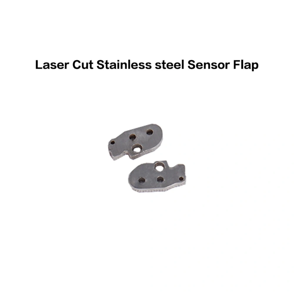 2pcs Blurolls Anycubic Kobra S1/ S1C 3D Printer Extruder Replace Stailess Steel  Sensor Flap Upgrade Part Laser Cut
