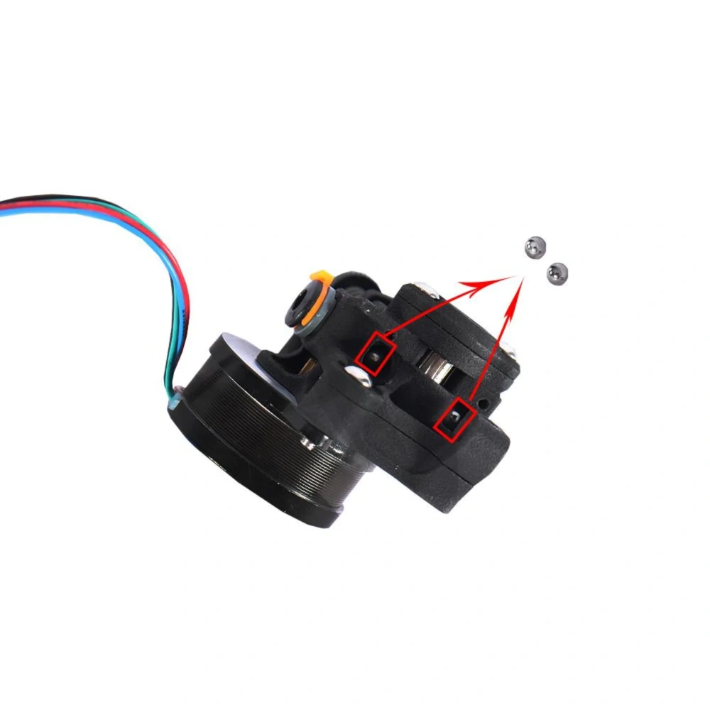 Bluroll Sherpa Mini Extruder SLS PA12 Parts with Filament Sensor compatiable with ERCF V2 Voron 2.4 Trident Ratrig Vcore One