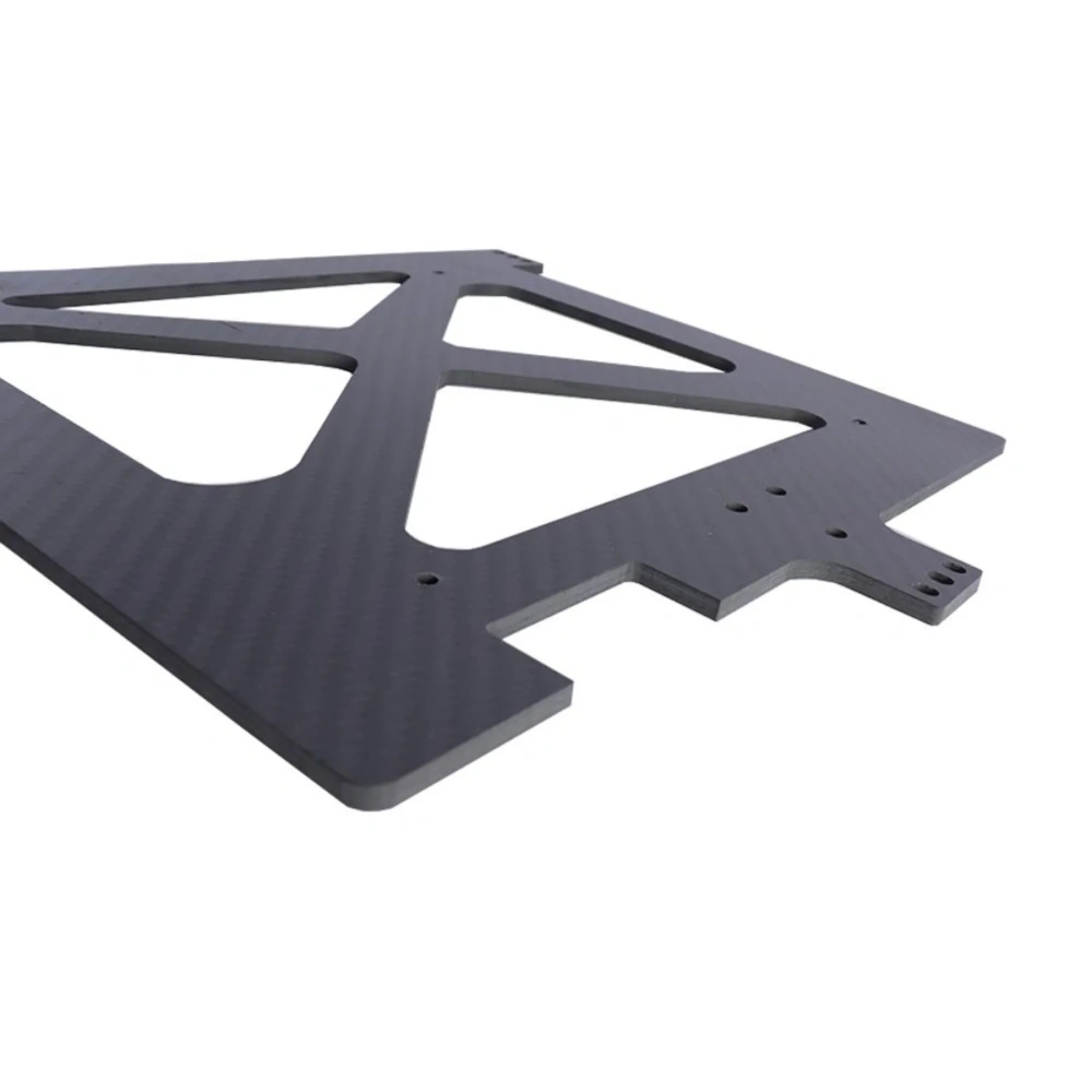 Blurolls ycubic Kobra S1/S1C Carbon Fiber Y-Carriage - 4mm CNC-Machined Plate for High-Speed Printing & Reduced Vibration