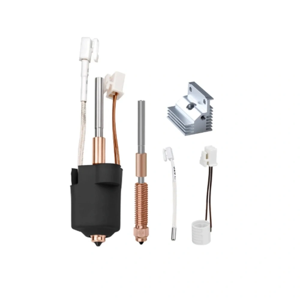 Blurolls Ceramic Hotend Kit w/Titanium Throat for Creality K1C & K1 MAX All-in-One Easy Install Nozzle Upgrade