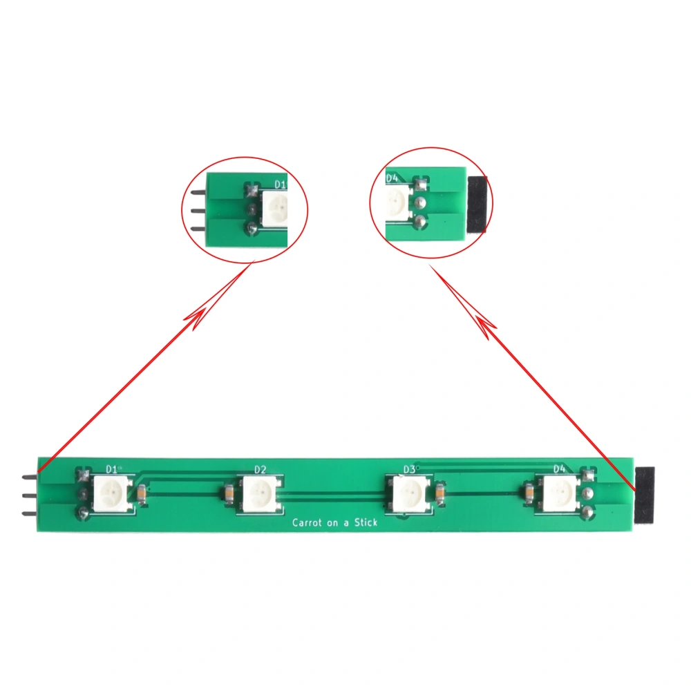 Blurolls Garrot on a Stick LED PCB Assembly For Voron ERCF V2 V3 Carrot Feeder Kit  Klipper 3D Printer Multi Color Printing