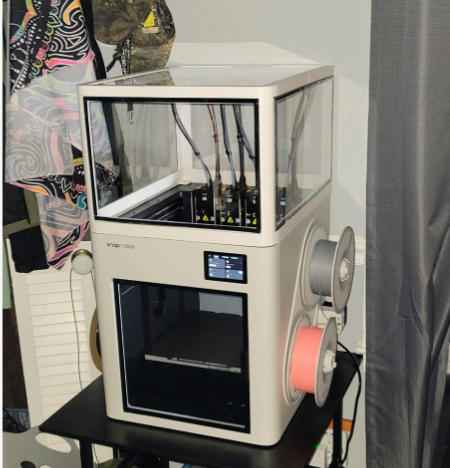 Snapmaker U1 Top Hat PC Panels kit Designed by Srin